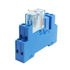 Finder 40.52S Relay W/ Socket & Interface, 1CO (SPDT), 8A 250VAC, 24VDC Coil