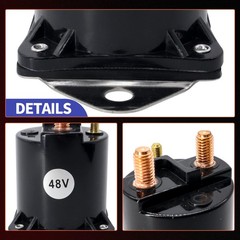 Golf Cart 48V Solenoid Relay Replacement for Club Car DS 1995 1996 1997 Elect…
