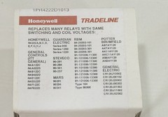 Honeywell R4222D1013 General Purpose 120V Relay w/ DPDT Switching Relay NOS
