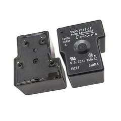 2PCS T9AS1D12-12 Power Relay 30A 240VDC 4 Pins Compatible G8P-1A4P DC12V