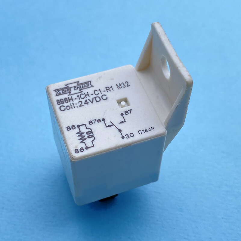 1PC SONG CHUAN 896H-1CH-C1-R1 M32 24VDC Power Relay 5Pins