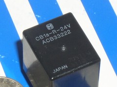 1 NEW CB1A-R-24V 24 V 24V DC COIL AUTO AUTOMOTIVE POWER RELAY 20A SPST CONTACTS