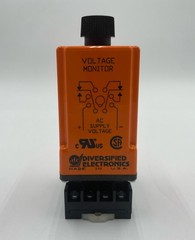 ATC Diversified UOA-240-AKA 1-Phase Monitoring Relay, 5A, 240V, DPDT, Octal Plug
