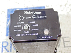 SymCom Motor Saver 201A Relay 190-480V 10Amp@240V Base SR2P-06