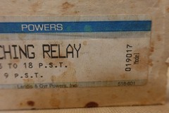 Powers Landis & Gyr 243-0001 RL243 Pneumatic Switching Relay, Pilot-Operated