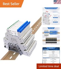 HF41F/24-ZS Signal Relay 24VDC VAC 5 Pin DIN Rail Replacement