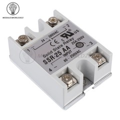 SSR-25AA AC-AC 25A 80-250VAC 24-380VAC FOTEK Soild State Relay
