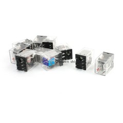 10Pcs HH52P DPDT 8 Pin Electromagnetic Power Relay Coil 50/60HZ AC 220/ 240V.✦Kd