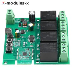Ewelink AC DC7-32V 2/3/4CH Intelligent Bluetooth WIFI Relay Switch Module New