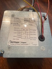WattStopper C277E Two-Relay Power Pack 120VAC 60Hz Watt Stopper
