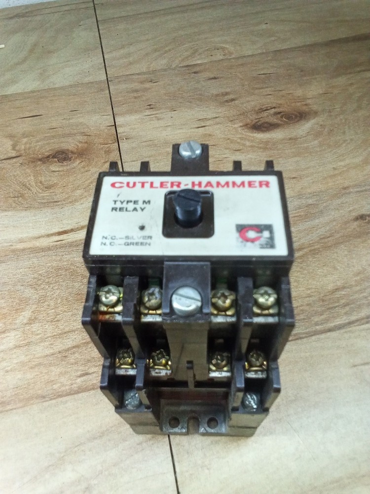 Cutler Hammer Type M Relay Acc. D26MD/D26MPF W/ Type M Relay D26MB