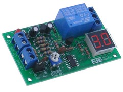 MPJ 37663RL TRIGGER 1-99 SEC/MIN TIME DELAY ON BREAK 12VDC SPDT RELAY MODULE