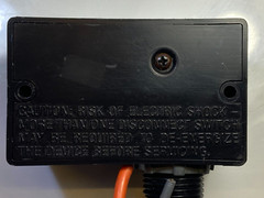 Enclosed Relay/Current Switch SPST 20A (24VAC OR DC Coil) Veris Hawkeye 120