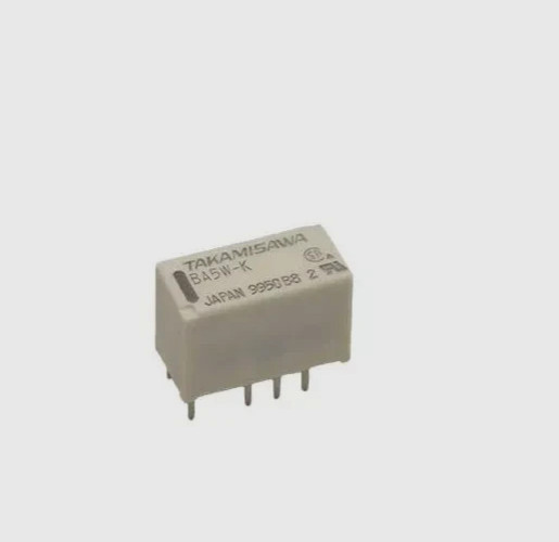 QTY 10 – BA-5W-K Small PC Relay DPDT 5VDC 500mA/1A 125VAC/30VDC 8-Pin 100 Ohm