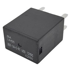 3-Pack 301-1A-C-R1-U03 Relay – 35A 12VDC 4-Pin SPST Automotive Relay – Multi-Pur