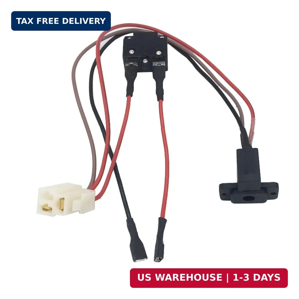 6V 12V 24V Charging Hole Wire Harness with Inline Fuse Trax for Power Wheel