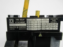 SQUARE D 8501FP SER. C 120-277VAC 6A NSNP