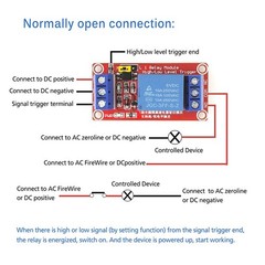 3pcs 1 Channel 5V Relay Module Shield High/Low Level Trigger with Optocouple…