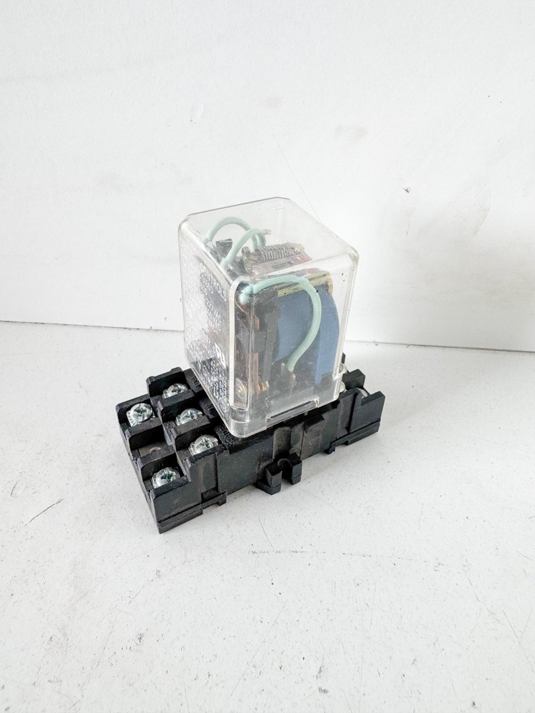 deltrol controls electrical relay S155D 24vdc 1663pdt B600 (EL15)