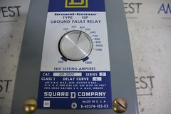 Square D GP-200C Ground-Censor Type GP Ground Fault relay Series 2 Class 1