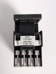 Power Relay, 4 NC Contacts, 110 VAC Coil, General Electric Model: RL4RA004TJ