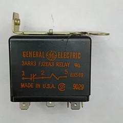 General Electric Relay 3ARR3 FJ2EA3 6X549 6-Pin Industrial Control Component