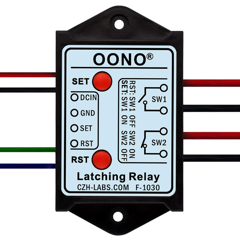 DPST 1NO 1NC 8Amp Latching Relay Module (DC24V)