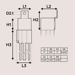 True MODS 6 Pack Bosch Style 5-Pin 12V Relay Kit [Interlocking Harness Socket…