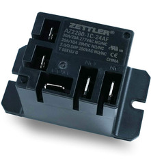 Zettler Mini Power Relay AZ2280-1C-24AF 30A 277VAC 28VDC -Universal 24 AC Volt