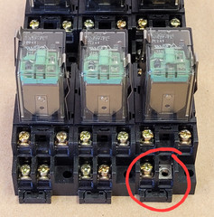 FUJI ELECTRIC HH62P-FL RELAY WITH SOCKET TP68X2, LOT OF 6 | ITEM A
