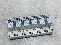 Carlo Gavazzi RMI A 210 24Vdc DPDT Relay 10a 250Vac w/ ABB CR-M4LC Base Lot of 6
