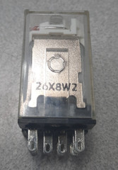 OMRON MY4N 120VAC / 24VDC 14-Pin Square Base General Purpose Plug-In Relay