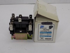Packard PR340 12FLA 120V, 6FLA 277VAC, 60LRA 120V, 35LRA 277VAC, DPDT 24V Coil