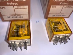 CP Clare & Co GP1R21A1000 Relay 12 VAC Coil 1/HP 120/240 VAC Qty.Of 2 New Relays