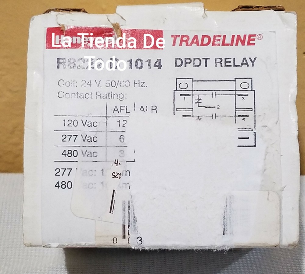 DPDT RELAY FITS R8222 OR R8222D1014 FOR 1923 READ
