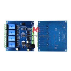 1-10PCS Modbus RTU DC7-24V 4 Channel Relay Control Switch RS485/TTL UART Module