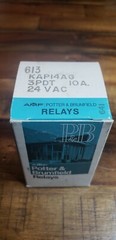 Potter & Brumfield KAP14AG Relay, 24VAC 3PDT 10A
