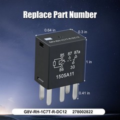 4pcs Relay 12V 30Amp for 2008+ Sea-Doo GTI GTR GTS GTX RXP RXT Cruise Spark 900