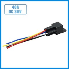 3pcs JD-2912 5Pin DC 36V 40A Universal Car Fuse Relay Switch Power with Harness