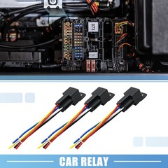 3pcs JD-2912 5Pin DC 36V 40A Universal Car Fuse Relay Switch Power with Harness