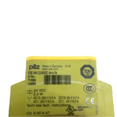 Pilz Sicherheitsrelais PZE X4V 2/ 24VDC 4n/o fix ( 774583 ) 2W