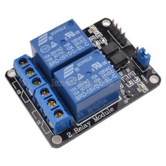 5V 2 Channel Relay Board Module With Optocoupler For PIC AVR DSP ARM