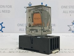 Finder Type 60.12 Relay 110VAC~ With Socket 10A – 250V~