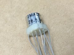 (1 PC) HI-G M28776/1-036L Relay DPDT 1ADC/0.25AAC 26.5VDC 1.56KOhm MFG CERTS