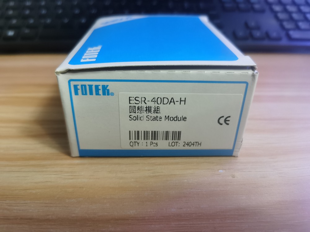 1PC New Fotek ESR-40DA-H ESR40DAH Solid State Relay 40A In Box Free Ship #FOT