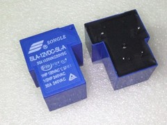 10PCS SLA-12VDC-SL-A SONGLE Power Relay 4Pins 12V DC coil PCB type electromagnet