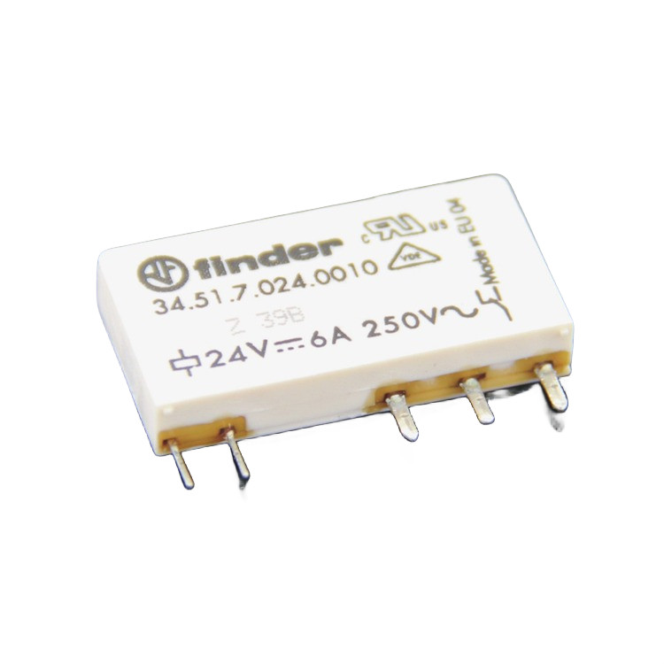 2PCS NEW Finder Power Relay 34.51.7.024.0010 24VDC 5-pin