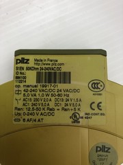 Pilz S1EN 50KOhm Safety Relay 24-240VAC/DC 50/60Hz 5,0VA 1,0W