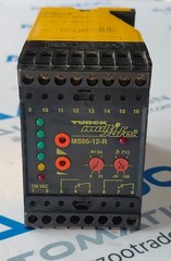 TURCK MULTISAFE MS96-12-R 230VAC EVALUATION DEVICE CONTROL UNIT USED