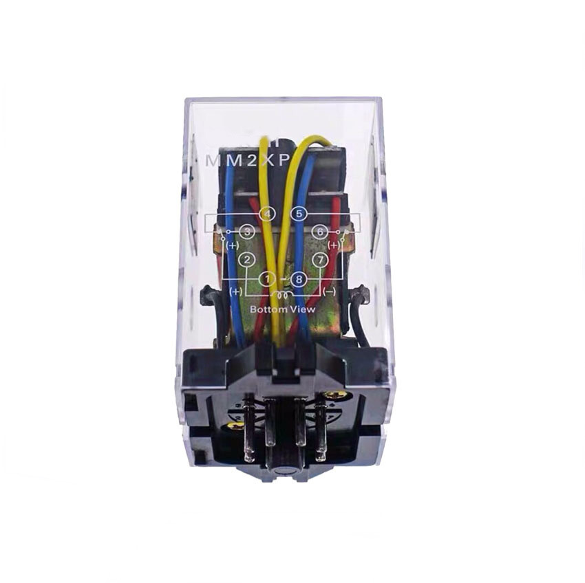5Pcs MM2XP-24VDC Electromagnetic Relay NEW